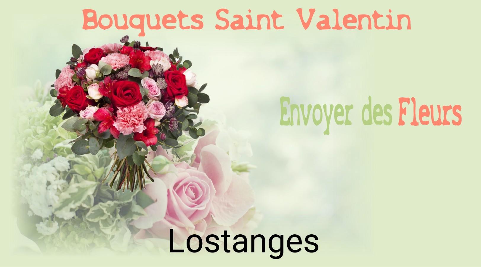 Roses de Saint-Valentin livrées à Lostanges